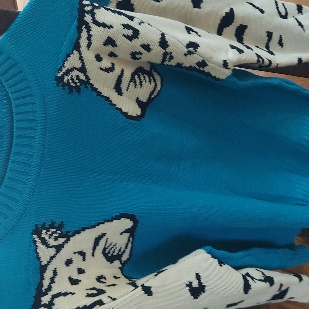 leopard sweater